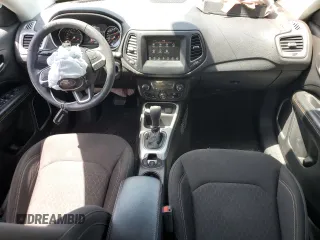 2020 Jeep Compass Sport with VIN 3C4NJCAB0LT170225, listed as a Copart auction lot 60367345 with 84,370 mi miles and Salvage title. Bid and sale history available at DreamBid. Image 8.