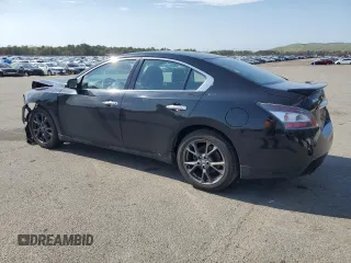 2014 Nissan Maxima S with VIN 1N4AA5AP9EC912759, listed as a Copart auction lot 54953995 with 74,138 mi miles and Salvage Title. Bid and sale history available at DreamBid. Image 2.