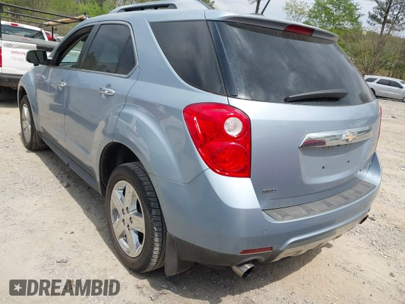 2015 Chevrolet Equinox LTZ with VIN 2GNFLHE37F6334715, listed as a IAAI auction lot 42006735 with 87,124 mi miles. Bid and sale history available at carsss.com. Image 3.