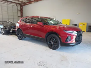 2019 Chevrolet Blazer RS with VIN 3GNKBERS3KS681486, listed as a IAAI auction lot 42307181 with 104,387 mi miles and . Bid and sale history available at DreamBid. Image 1.
