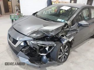 2021 Nissan Versa SV with VIN 3N1CN8EV3ML837810, listed as a IAAI auction lot 41880726 with 51,890 mi miles. Bid and sale history available at carsss.com. Image 6.