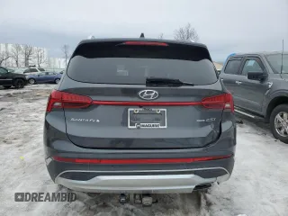 2022 Hyundai Santa Fe Limited with VIN 5NMS4DAL8NH456185, listed as a Copart auction lot 48406205 with 39,580 mi miles and Salvage Title. Bid and sale history available at carsss.com. Image 6.