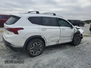 2021 Hyundai Santa Fe Hybrid Limited with VIN KM8S5DA13MU010444, listed as a Copart auction lot 79725034 with 43,578 mi miles and Salvage Title. Bid and sale history available at carsss.com. Image 3.