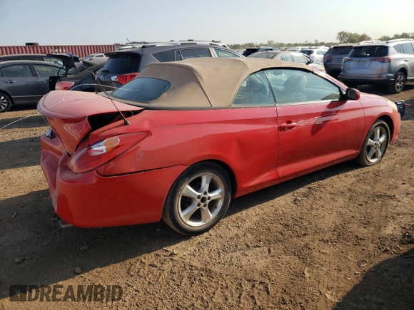 2004 Toyota Solara SE with VIN 4T1FA38P64U036103, listed as a Copart auction lot 71661304 with 115,011 mi miles and Salvage Title. Bid and sale history available at DreamBid. Image 3.