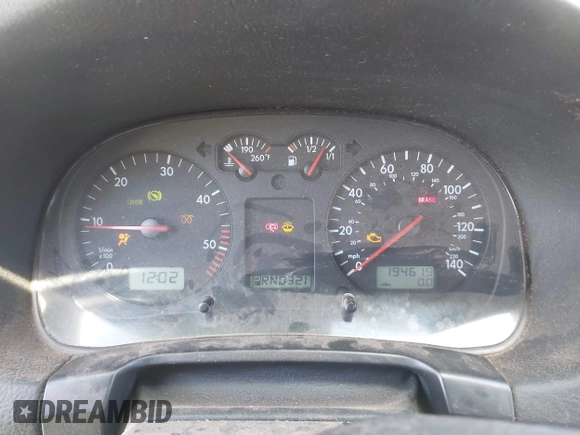 2002 Volkswagen Jetta GLS with VIN 3VWSP69M42M087198, listed as a IAAI auction lot 41858199 with 194,619 mi miles and . Bid and sale history available at DreamBid. Image 7.
