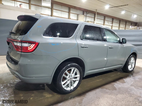 2022 Dodge Durango GT with VIN 1C4RDJDG9NC227587, listed as a Copart auction lot 45566145 with 57,758 mi miles and Clean Title. Bid and sale history available at carsss.com. Image 3.