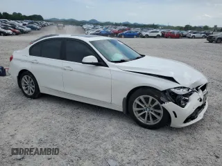 2017 BMW 3 Series 320i xDrive with VIN WBA8E5G59HNU22301, listed as a Copart auction lot 56942365 with 118,041 mi miles and Salvage title. Bid and sale history available at DreamBid. Image 4.
