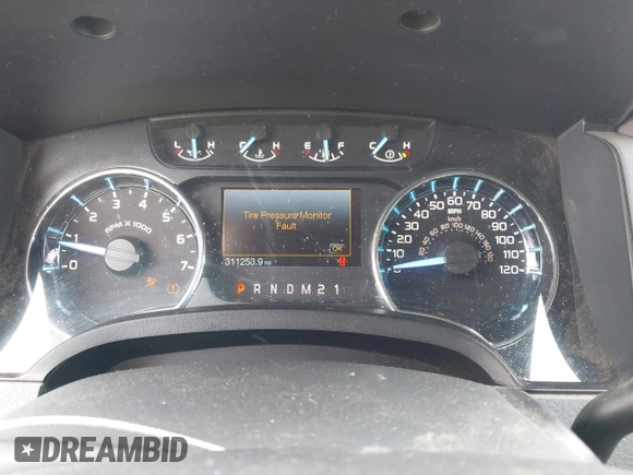 2011 Ford F-150 XL with VIN 1FTFW1EF1BKD03193, listed as a IAAI auction lot 42090279 with 311,253 mi miles and . Bid and sale history available at DreamBid. Image 7.