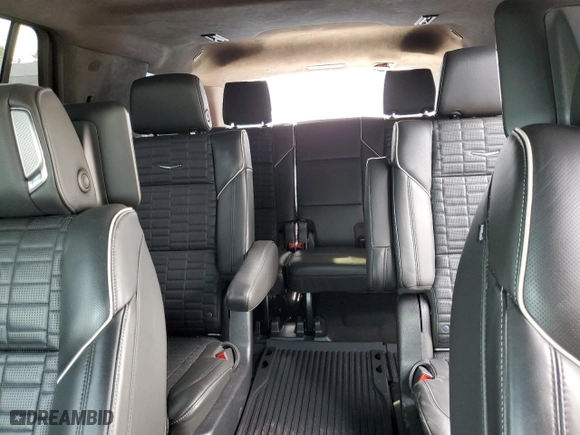 2021 Cadillac Escalade Sport Platinum with VIN 1GYS4GKT1MR375792, listed as a Copart auction lot 71609644 with 101,370 mi miles and Salvage Title. Bid and sale history available at carsss.com. Image 10.