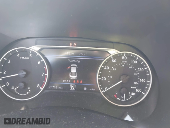 2020 Nissan Sentra SR with VIN 3N1AB8DV9LY254192, listed as a IAAI auction lot 41787206 with 70,718 mi miles and . Bid and sale history available at DreamBid. Image 7.