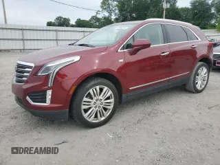 2018 Cadillac XT5 Premium Luxury FWD with VIN 1GYKNERS2JZ106713, listed as a Copart auction lot 57084215 with 95,193 mi miles and Salvage title. Bid and sale history available at DreamBid. Image 1.