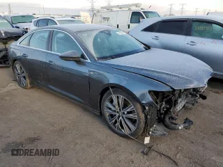 2019 Audi A6 Prestige with VIN WAUM2AF24KN097264, listed as a Copart auction lot 41529693 with 18,124 mi miles. Bid and sale history available at carsss.com. Image 4.