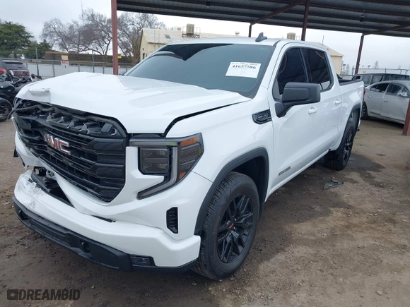 2024 GMC Sierra 1500 Elevation with VIN 3GTPHCED8RG311513, listed as a IAAI auction lot 41657586 with 8,209 mi miles. Bid and sale history available at carsss.com. Image 17.