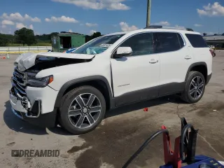 2022 GMC Acadia SLT with VIN 1GKKNMLS5NZ115585, listed as a Copart auction lot 63501435 with 31,742 mi miles and Salvage title. Bid and sale history available at DreamBid. Image 1.