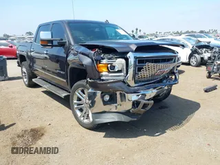 2014 GMC Sierra 1500 SLT with VIN 3GTU2VEC1EG471881, listed as a IAAI auction lot 42459967 with 93,898 mi miles and . Bid and sale history available at DreamBid. Image 1.
