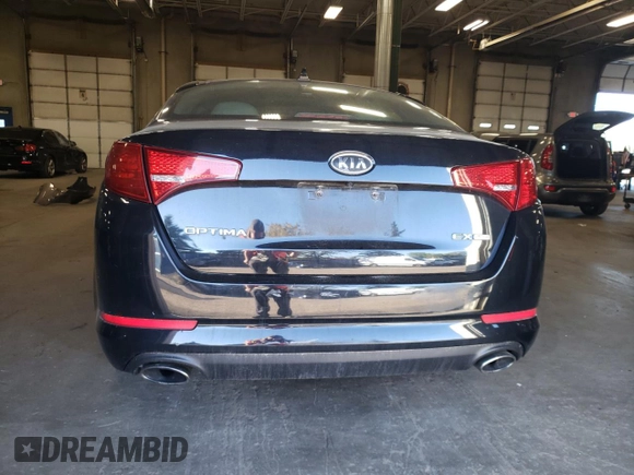 2012 Kia Optima EX with VIN 5XXGN4A78CG033673, listed as a Copart auction lot 55280265 with 188,590 mi miles and Clean Title. Bid and sale history available at carsss.com. Image 6.