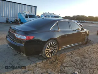 2017 Lincoln Continental Black Label with VIN 1LN6L9BC4H5628019, listed as a Copart auction lot 86786134 with 140,893 mi miles and Salvage Title. Bid and sale history available at carsss.com. Image 3.