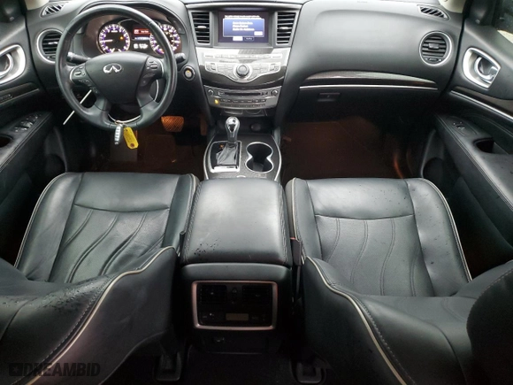 2019 Infiniti QX60 PURE with VIN 5N1DL0MN1KC504827, listed as a Copart auction lot 86087324 with NaN miles and Salvage Title. Bid and sale history available at carsss.com. Image 8.