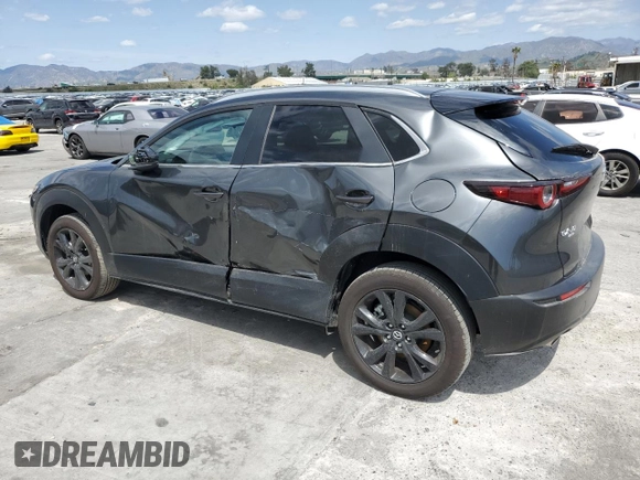 2024 Mazda CX-30 2.5 S Select Sport with VIN 3MVDMBBM3RM661595, listed as a Copart auction lot 50917335 with 7,252 mi miles and Salvage Title. Bid and sale history available at carsss.com. Image 2.