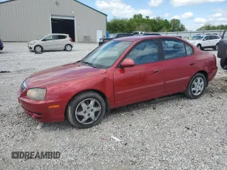 2005 Hyundai Elantra GLS with VIN KMHDN46D35U058023, listed as a Copart auction lot 55467645 with 170,216 mi miles and Salvage title. Bid and sale history available at DreamBid. Image 1.