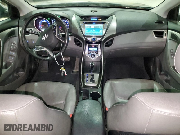 2013 Hyundai Elantra GLS z VIN KMHDH4AEXDU919512, wystawiony jako Copart lot #84223604 z przebiegiem 118 391 mil mil oraz Szkoda całkowita • Salvage title. Historia ofert i sprzedaży dostępna na DreamBid. Obrazek 8.