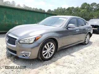 2017 Infiniti Q70 3.7 with VIN JN1BY1AP7HM740834, listed as a Copart auction lot 62074175 with 105,978 mi miles and Salvage title. Bid and sale history available at DreamBid. Image 1.