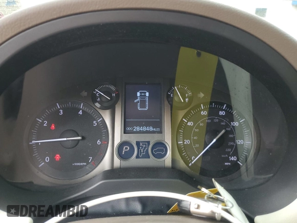 2010 Lexus GX 460 z VIN JTJBM7FX0A5008711, wystawiony jako Copart lot #57426895 z przebiegiem 284 848 mil mil oraz Czysty tytuł • Clean title. Historia ofert i sprzedaży dostępna na DreamBid. Obrazek 9.
