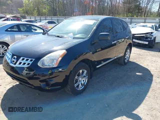 2013 Nissan Rogue SL with VIN JN8AS5MT8DW546391, listed as a IAAI auction lot 41833496 with 109,305 mi miles. Bid and sale history available at carsss.com. Image 2.
