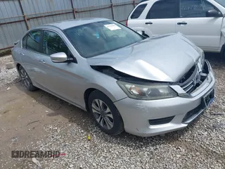 2013 Honda Accord LX z VIN 1HGCR2F33DA084509, wystawiony jako IAAI lot #42176478 z przebiegiem 121 609 mil mil oraz . Historia ofert i sprzedaży dostępna na DreamBid. Obrazek 1.