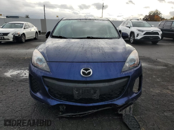 2013 Mazda 3 i Touring with VIN JM1BL1L86D1705148, listed as a Copart auction lot 76975804 with 73,900 mi miles and Salvage title. Bid and sale history available at DreamBid. Image 5.