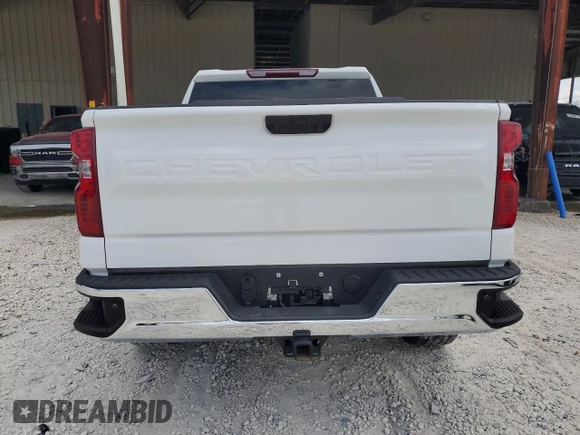 2024 Chevrolet Silverado 1500 with VIN 3GCPACE83RG222276, listed as a Copart auction lot 51839975 with 12,996 mi miles and Salvage Title. Bid and sale history available at DreamBid. Image 6.