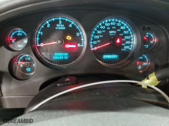 2007 Chevrolet Suburban LT with VIN 1GNFK16397J248593, listed as a Copart auction lot 81773824 with 226,149 mi miles and Clean Title. Bid and sale history available at carsss.com. Image 9.