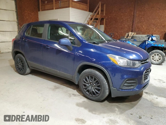 2017 Chevrolet Trax LS with VIN 3GNCJKSB6HL219992, listed as a Copart auction lot 50788735 with 137,165 mi miles and Salvage Title. Bid and sale history available at carsss.com. Image 4.