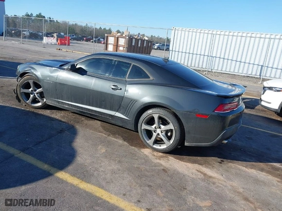 2014 Chevrolet Camaro LT with VIN 2G1FC1E33E9263437, listed as a IAAI auction lot 41671972 with NaN miles. Bid and sale history available at carsss.com. Image 3.
