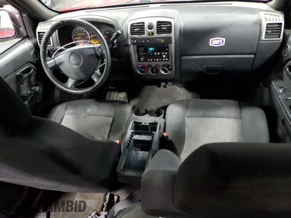 2007 GMC Canyon SLE2 with VIN 1GTDT13EX78157407, listed as a Copart auction lot 53852295 with 264,589 mi miles and Salvage Title. Bid and sale history available at carsss.com. Image 8.