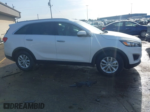 2018 Kia Sorento LX with VIN 5XYPG4A3XJG419446, listed as a IAAI auction lot 41696265 with 96,233 mi miles. Bid and sale history available at carsss.com. Image 14.