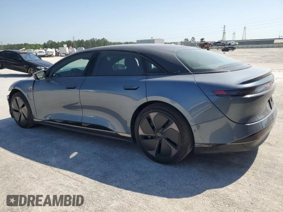 2024 Lucid Air Touring z VIN 50EA1TEA0RA002936, wystawiony jako Copart lot #50941055 z przebiegiem 8934 mil mil oraz Szkody całkowita. Historia ofert i sprzedaży dostępna na DreamBid. Obrazek 2.