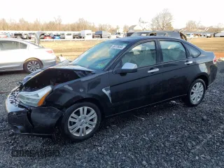 2009 Ford Focus SEL with VIN 1FAHP37N09W245463, listed as a Copart auction lot 86178494 with 144,194 mi miles and Salvage Title. Bid and sale history available at carsss.com. Image 1.