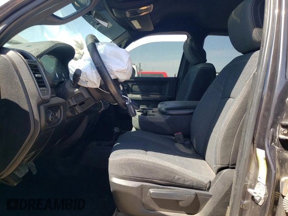2021 Ram 2500 Tradesman with VIN 3C6UR5CJ0MG561557, listed as a Copart auction lot 50976935 with 98,567 mi miles and Salvage title. Bid and sale history available at DreamBid. Image 7.