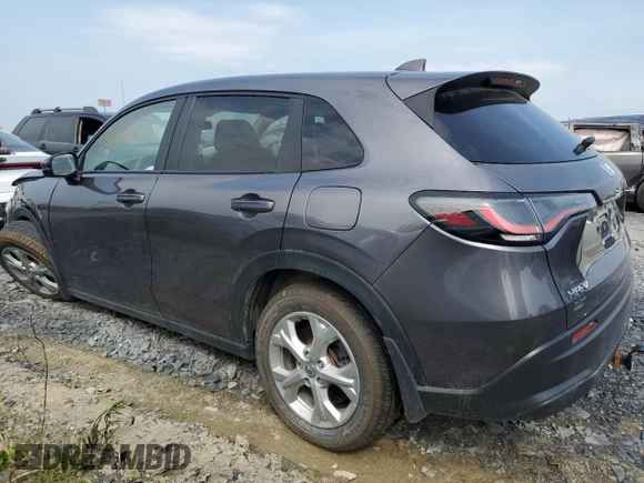 2023 Honda HR-V LX with VIN 3CZRZ2H3XPM101491, listed as a Copart auction lot 58654185 with Not provided miles and Salvage title. Bid and sale history available at DreamBid. Image 2.
