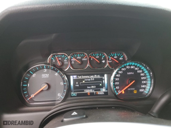 2019 Chevrolet Tahoe Commercial with VIN 1GNLCDEC7KR301997, listed as a Copart auction lot 73063904 with 152,948 mi miles and Clean Title. Bid and sale history available at carsss.com. Image 9.