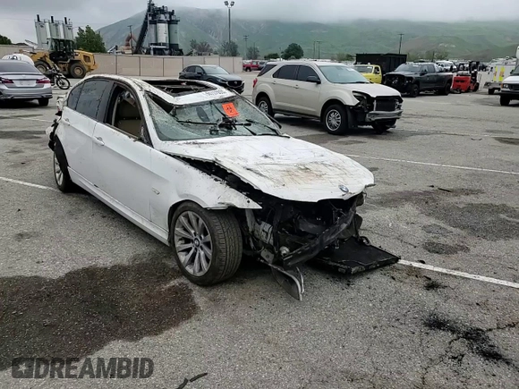 2011 BMW 3 Series 328i with VIN WBAPH5G51BNM83488, listed as a Copart auction lot 50737805 with Not Provided miles and Non Repairable. Bid and sale history available at carsss.com. Image 11.