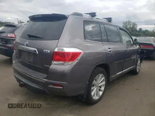 2013 Toyota Highlander Hybrid Limited with VIN JTEDC3EHXD2016172, listed as a Copart auction lot 72417304 with 173,753 mi miles and Salvage Title. Bid and sale history available at carsss.com. Image 3.
