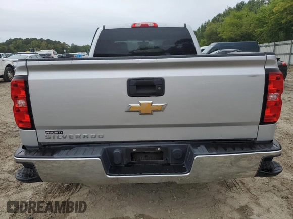 2017 Chevrolet Silverado 1500 Work Truck with VIN 1GCVKNEH4HZ352548, listed as a Copart auction lot 72608364 with 201,595 mi miles and Salvage Title. Bid and sale history available at carsss.com. Image 6.