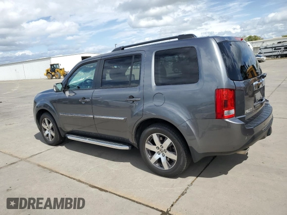 2012 Honda Pilot Touring with VIN 5FNYF4H96CB085752, listed as a Copart auction lot 51292515 with 190,383 mi miles and Salvage Title. Bid and sale history available at DreamBid. Image 2.