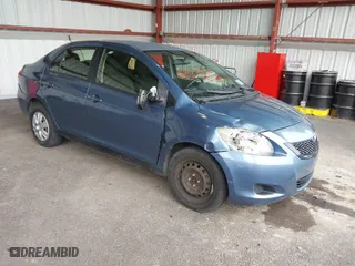 2012 Toyota Yaris with VIN JTDBT4K37CL035281, listed as a IAAI auction lot 42051042 with 222,896 mi miles. Bid and sale history available at carsss.com. Image 1.