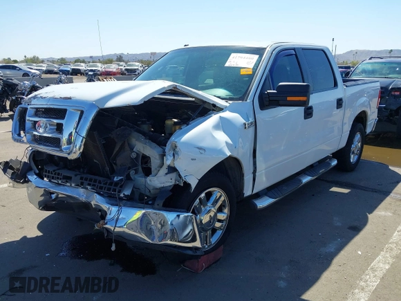 2008 Ford F-150 XLT with VIN 1FTPW12V48FC07351, listed as a IAAI auction lot 41794480 with 190,946 mi miles. Bid and sale history available at carsss.com. Image 2.