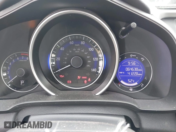 2016 Honda Fit EX with VIN JHMGK5H74GX046003, listed as a IAAI auction lot 41866954 with 64,638 mi miles and . Bid and sale history available at DreamBid. Image 7.