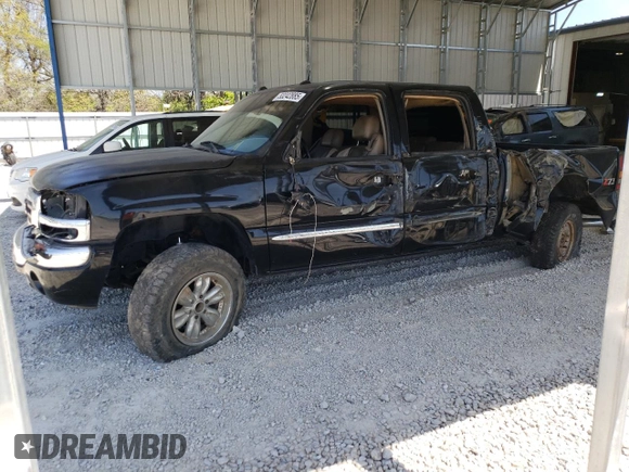 2004 GMC Sierra 1500 SLE z VIN 2GTEK13TX41377215, wystawiony jako Copart lot #53242885 z przebiegiem 202 070 mil mil oraz Szkoda całkowita • Salvage title. Historia ofert i sprzedaży dostępna na DreamBid. Obrazek 1.