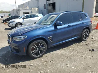 2020 BMW X3 M Competition z VIN 5YMTS0C06LLT11123, wystawiony jako Copart lot #52618735 z przebiegiem 58 783 mil mil oraz Szkoda całkowita • Salvage title. Historia ofert i sprzedaży dostępna na DreamBid. Obrazek 1.